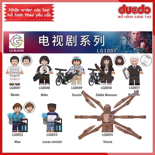 Minifigures nhân vật Series Kinh Dị Stranger Things Cậu Bé Mất Tích - Đồ chơi Lắp ghép Xếp hình Mini Mô hình LG1007 WM