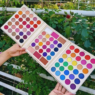 Bảng Phấn Mắt Nhiều Màu ô Ánh Lấp Lánh Phong Cách Âu Mỹ Nội địa Colourpop Sắc Trang Điểm Mắt lì