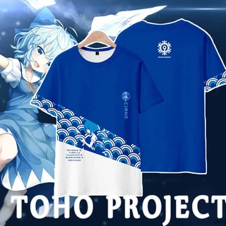 Áo Thun Tay Ngắn Dáng Rộng Họa Tiết Anime Touhou Project Thời Trang Cho Nam Và Nữ