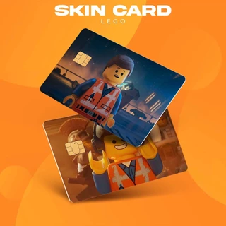 Miếng Dán Thẻ Card LEGO | SKIN ATM, Thẻ Chung Cư Trang Trí - Chất Liệu Decal Vinyl Chống Nước