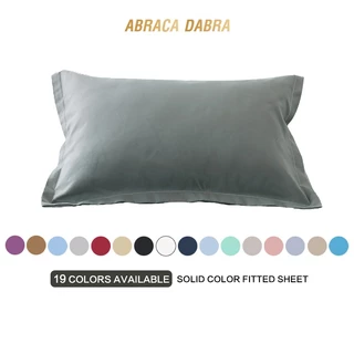 Abraca Dabra Vỏ Gối Trơn 9 Màu 105cm x 36cm 48x74cm Bằng Polyester