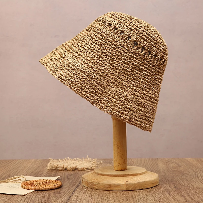 Nón Tai Bèo Đan Cói Phong Cách Hàn Quốc Nhật Bản Thời Trang Mùa Hè Dành Cho Nữ