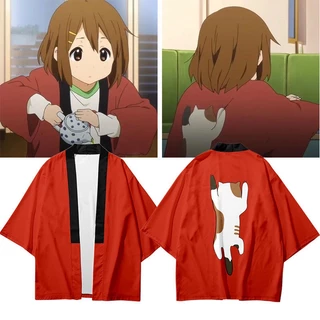 Nhân Vật Anime K-ON!Áo Khoác Kimono Truyền Thống Nhật Bản Hóa Trang Hirasawa Yui