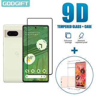 Godgift Ốp Điện Thoại Kính Cường Lực 2 Trong 1 Cho google pixel 7 google pixel 8 8a 7 6 pro 5 4a 4g 5g 4 3a xl