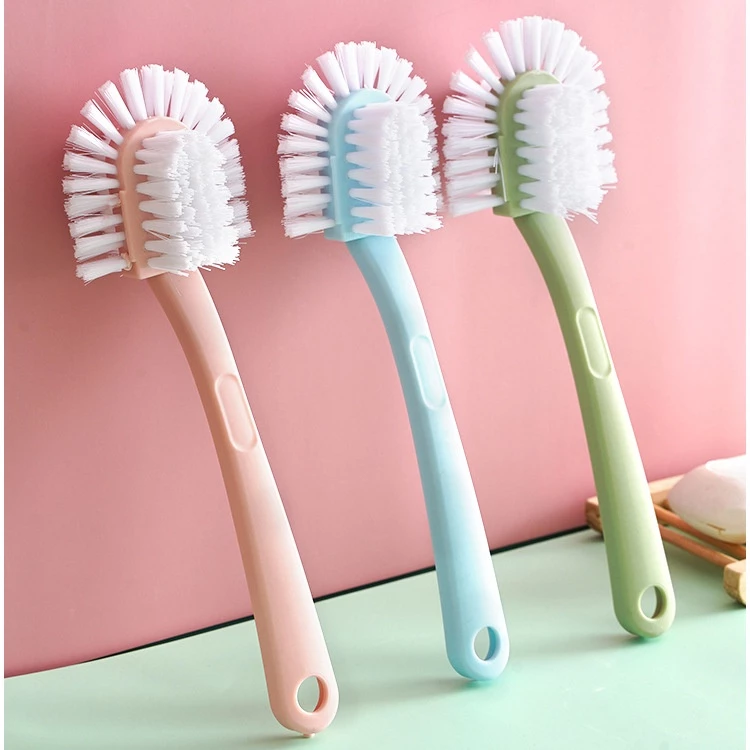 Chổi Cọ Đánh Giày Dép 5 Mặt Cán Dài - Vệ Sinh Những Chỗ Hẹp, Sâu của Giầy - HÀNG CÓ SẴN