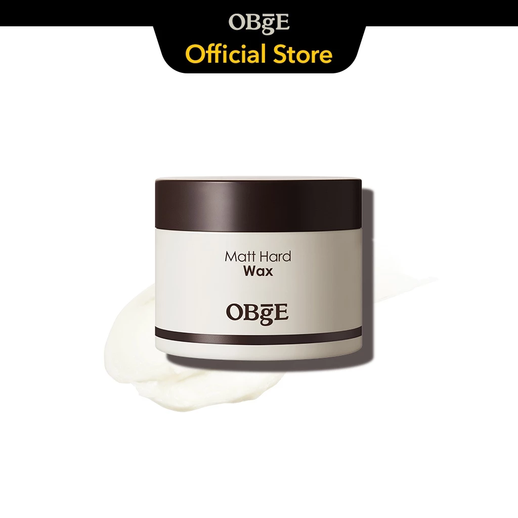 [OBgE Chính hãng] Sáp vuốt tóc Matte Hard Wax 120g | Giữ nếp mạnh mẽ | Tạo kiểu lì | Thích hợp cho tóc ngắn | Sáp vuốt tóc có hương thơm | Dễ dàng tạo kiểu | Không để lại cặn
