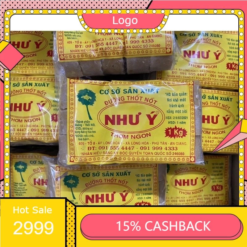 Đường thốt nốt Như Ý 1kg