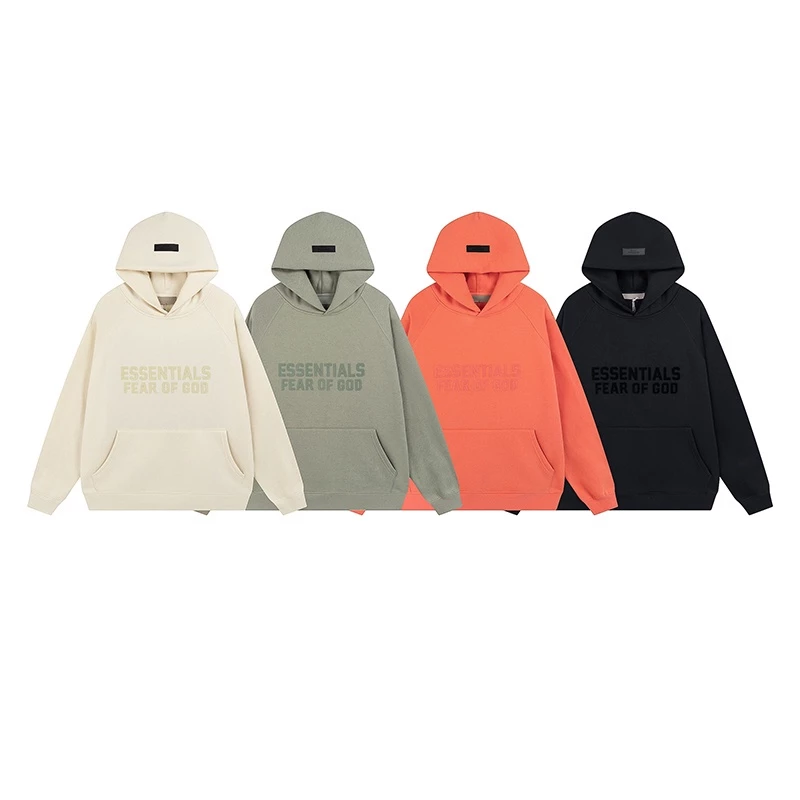 Áo hoodie chữ ESSE & NTIALS thời trang cặp đôi