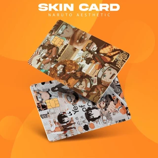 (MUA 1 TẶNG 1) Skin Card, ATM Chủ Đề  Naruto Aesthetic | Miếng Dán Thẻ ATM, Thẻ Chung Cư Trang Trí - Chống Nước