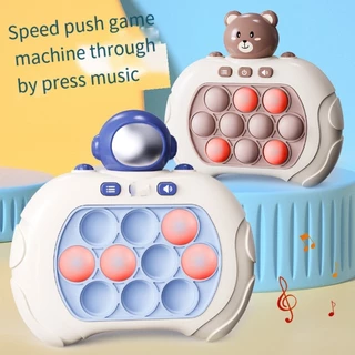 Máy chơi game POPIT giải trí bấm nút theo đèn nhạc với nhiều level giảm stress cho mọi lứa tuổi (Tumo M