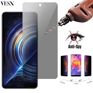 Kính cường lực chống nhìn trộm Cho Redmi A3 A1 A2 K70 K70E K60 K60E K50 K40 Gaming K30 K20 Pro Plus A2+ Pro+ 5G 4G 2023