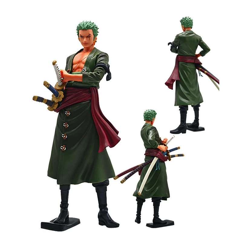 Mô Hình Nhân Vật Roronoa Zoro Đang Đứng 28cm Trong Phim Hoạt Hình One Piece