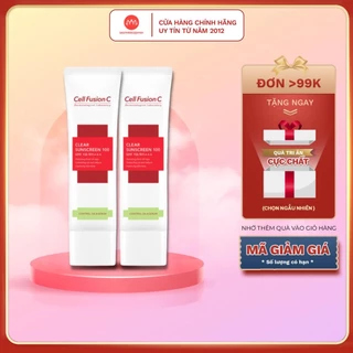 Kem Chống Nắng Cell Fusion C Clear Sunscreen 100 SPF48/PA+++ Kiểm Soát Dầu Và Nhờn Mụn 50ml