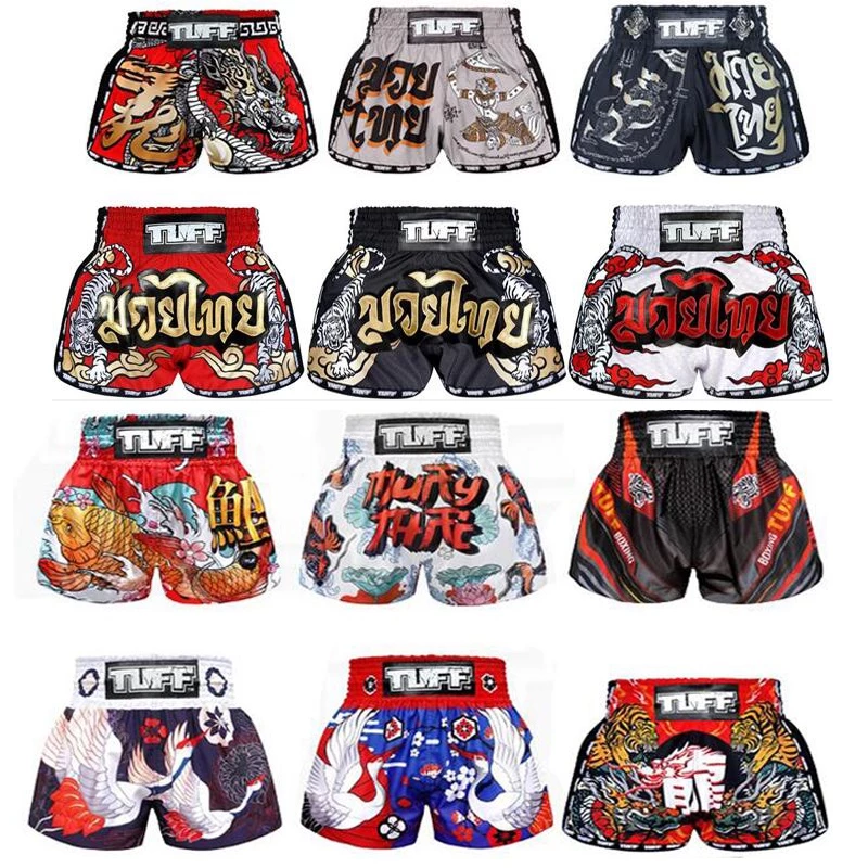 (MớI) Quần Short TậP Boxing / Muay Thai + QuầN NgắN Cho Nam Và Nữ