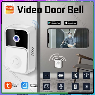 Tuya Chuông Cửa Không Dây Wifi Camera Điện Thoại Thông Minh Liên Lạc Nội Bộ Chạy Bằng Pin Chống Nước Tương Thích Với Gia Đình Tuya (Xiaomeimall)