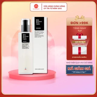 Tẩy Da Chết Hóa Học COSRX BHA Blackhead Power Liquid Hỗ trợ giảm và ngăn ngừa Mụn Đầu Đen 50ml 100ml daothinhuquynh