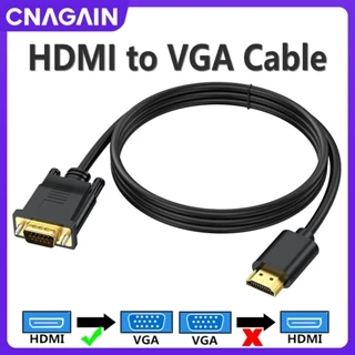 Dây Cáp Chuyển Đổi Âm Thanh / Hình Ảnh HDMI 4K Sang VGA 1080P Tương Thích Với Máy Tính / Laptop / PC / Máy Chiếu / HDTV