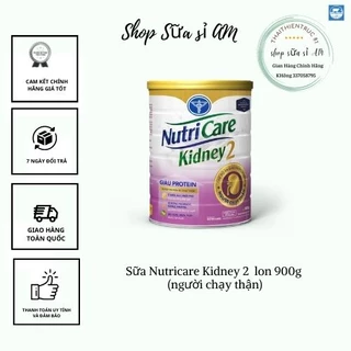 Sữa bột Nutricare Kidney 2 giàu protein cho người chạy thận lon 900g Chính hãng [HSD T2-2025]