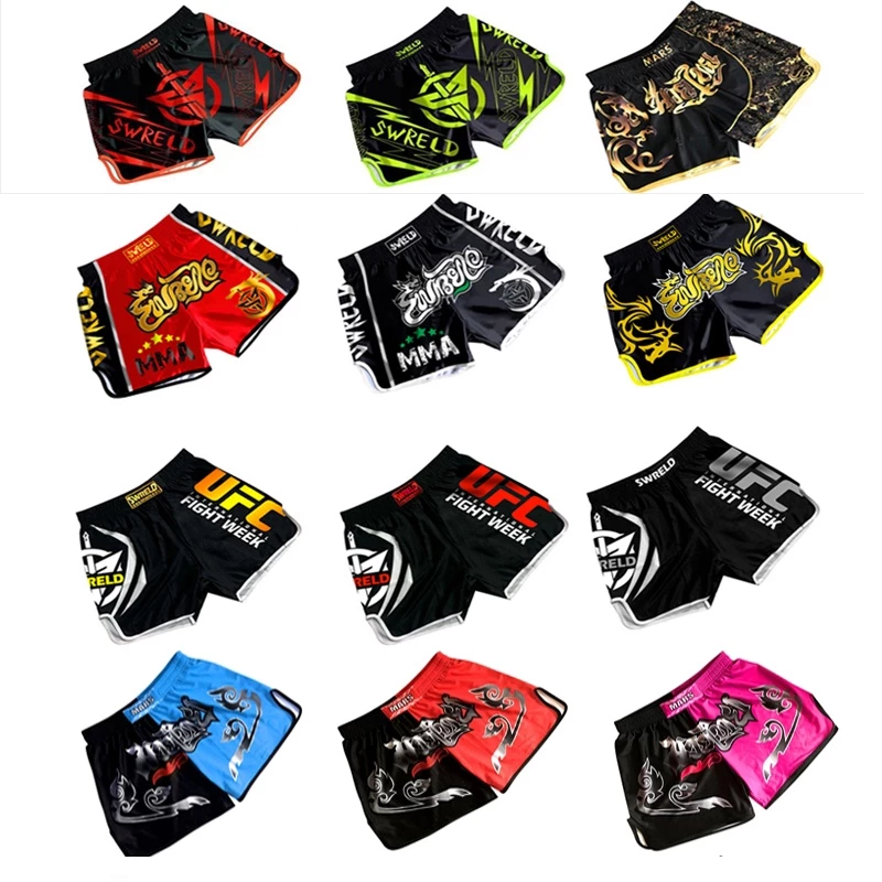 Mới Quần Short Tập Boxing / Muay Thái / MMA / Đánh Võ Thuật UFC Cho Nam Và Nữ