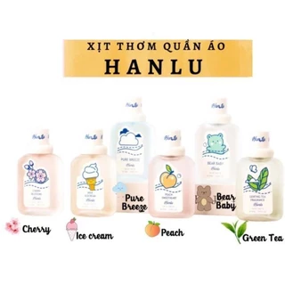 (Hương Thơm Nhẹ Nhàng) Nước Hoa Trẻ Em 50ml HANLU Xịt Thơm Body, Quần Áo