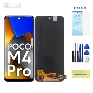 < Với Khung > Zin OLED Màn Hình điện thoại Cho Redmi Note 11 4G / Note 11S 4G / Poco M4 Pro 4G LCD thay thế màn hình Zin