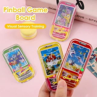 1 Bộ Trò Chơi Di Động Dạng Pinball Cầm Tay Chủ Đề Thế Giới Đại Dương Hoạt Hình Vui Nhộn Cho Trẻ Em