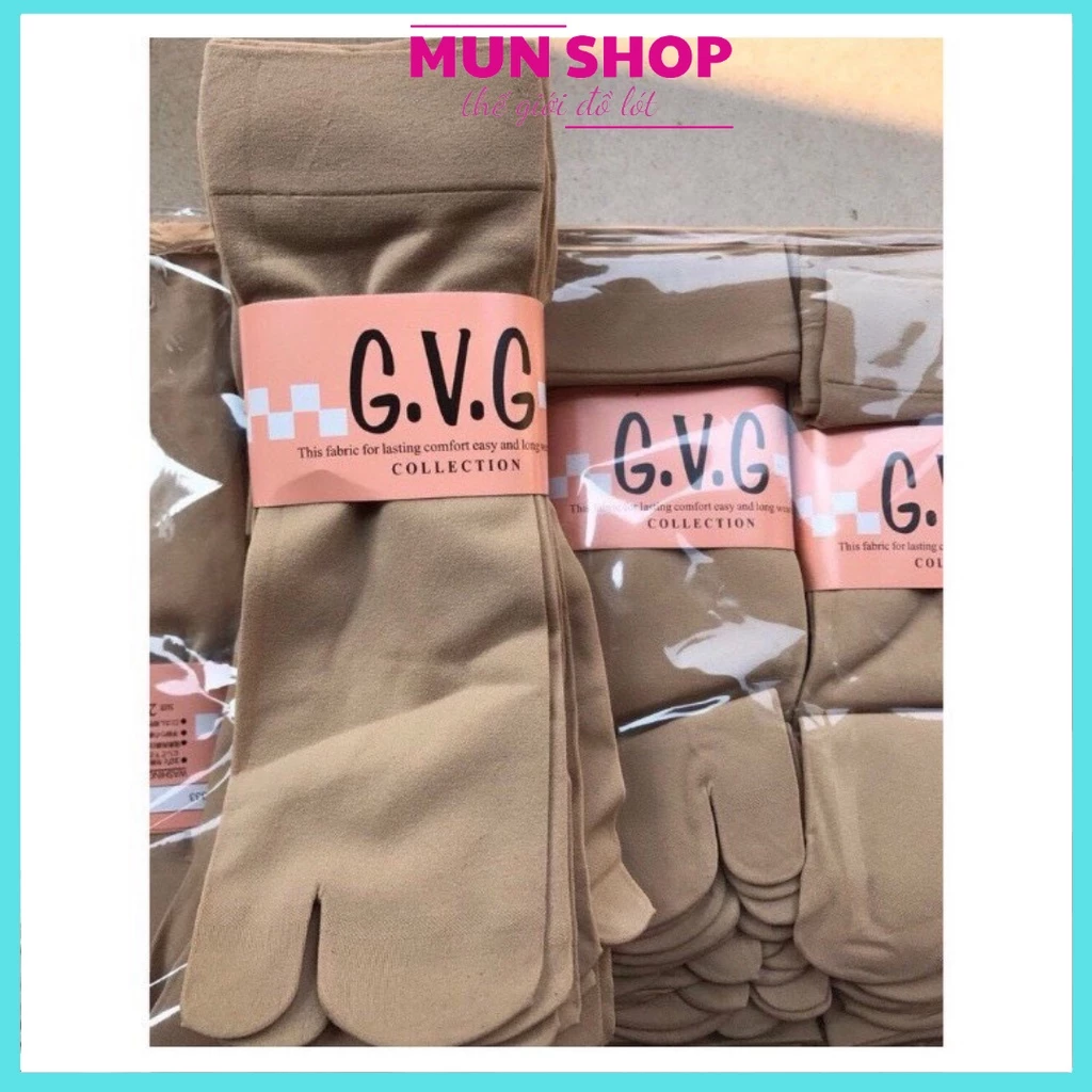 COMBO 10 đôi tất xỏ ngón GVG cotton chất dày đẹp