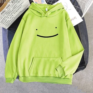 Áo Hoodie Dáng Rộng In Hình Mặt Cười Thời Trang Unisex HQ6 Minecraft Dream SMP 11 Col