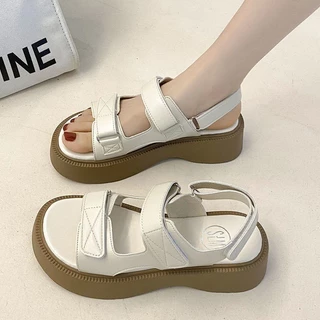 Sandal Đế Xuồng Phong Cách Roman Thời Trang Đi Biển Mới Cho Nữ