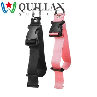 Quillan du lịch khóa d-loại vòng nylon gripper túi thắt lưng treo mang khóa quần áo kẹp đóng gói dây đai dây đeo móc leo núi khóa móc bên ngoài dây đeo hành lý