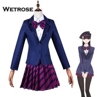 [Wetrose] Komi Không Thể Giao Tiếp Komi Shouko Tadano Hitohito Osana Najimi Cosplay Costume Cos Suit Anime Game Bộ Đồ Nữ Trang Phục Trơn Đồng Phục Hóa Trang