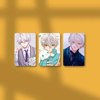 [ PHOTOCARD ] Thẻ Card Bo Góc Nhân Vật Anime Seishiro Nagi Blue Lock - Giấy Bìa Cứng - Có Màng Cán