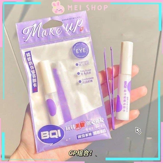 Set Keo Dán Mi Kèm Nhíp BQI EYE Makeup Tự Nhiên  - B7513