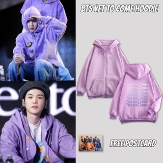 Áo Khoác Hoodie Cotton Dáng Rộng Có Khóa Kéo in Tên Các Thành Viên Nhóm Nhạc KPOP BANGTAN Yet To Come in BUSAN Concert JIN J-HOPE RM Cho Nam Và Nữ