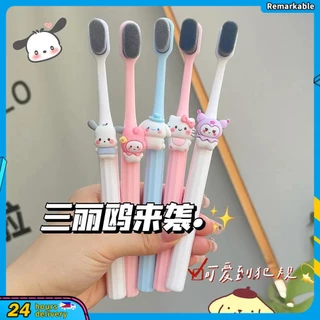 Bàn Chải Đánh Răng Lông Mềm Hình Cinnamoroll Melody Sanrio Đáng Yêu Dành Cho Trẻ