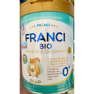 Sữa Franci Bio 0+ 400g