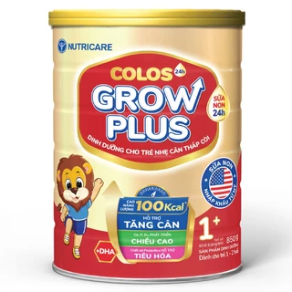 Sữa ColosGrow Plus 1+ lon (850g) Chính hãng [HSD T2-2025]