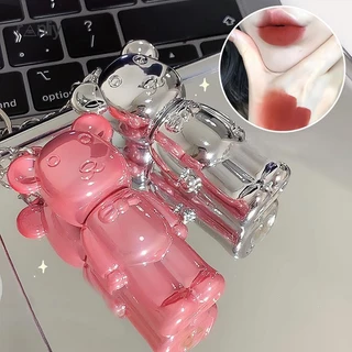 ranliy💗Son móc khóa gấu Bearbrick nhung lì mềm mịn môi