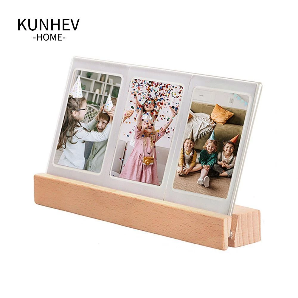 KUNHEV Khung Ảnh 3 inch Để Bàn Cho fujifilm instax mini