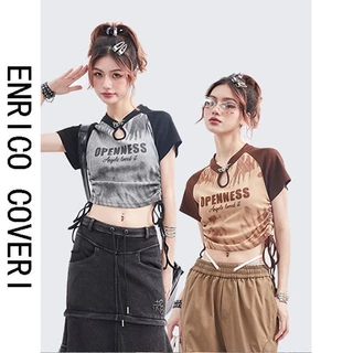 GD1 Áo phông áo croptop áo baby tee American Vintage 2023 New Style JN0506