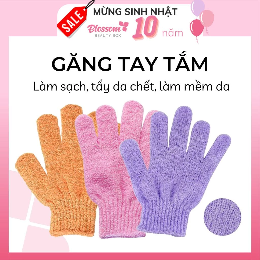 1 CHIẾC GĂNG TAY TẮM