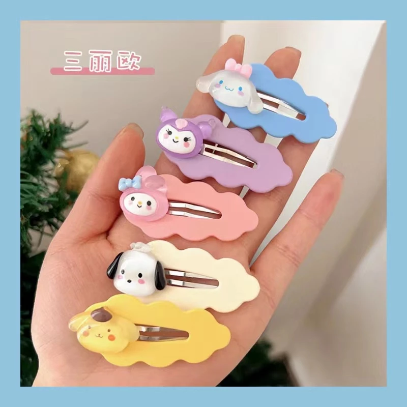 Kẹp Tóc Họa Tiết Hoạt Hình Sanrio Dễ Thương Xinh Xắn