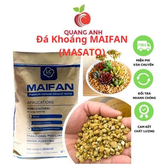 500GR - Đá Khoáng Maifan ( Masato ) chuyên trồng Sen Đá, Xương Rồng, Bonsai - giữu Màu, Tạo Màu Hoa