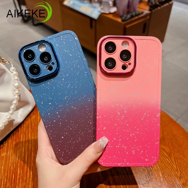 Ốp Điện Thoại TPU Màu Gradient Sang Trọng Cho iphone 12 Pro Max iphone 11 Pro Max iphone11 iphone12 Sự Bảo Vệ