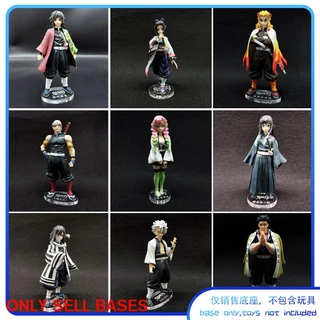 Chân Đế Mô Hình Ghost Slayer Tomioka Giyuu Kochou Shinobu Rengoku Kyoujurou Uzui Tengen Kanroji Mitsuri Tokitou Muichirou Sanemi Iguro Obanai GyoumeiBằng Acrylic Trong Suốt