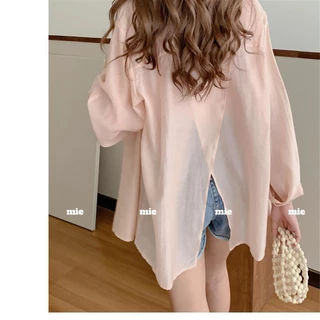 Áo Khoác Cardigan Mỏng Thoáng Khí Chống Nắng Thời Trang Mùa Hè Cho Nữ