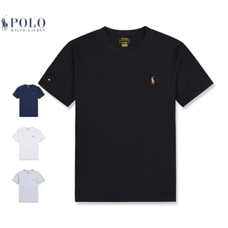 POLO Ralph Lauren Nam Polo Tay Ngắn Cổ Tròn Thêu Hình Ngựa Một Sừng Nhiều Màu Sắc Chất Liệu Cotton Cao Cấp Dành Cho Nam