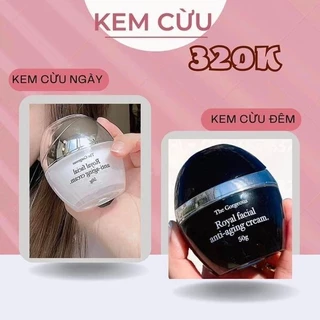 (2 Hộp 100gr) Kem cừu ngày - đêm Múi Xù Gorgeous dưỡng ẩm chống lão hóa - nâng cơ chống nắng- trắng da