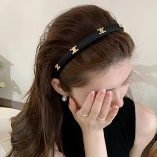 Băng đô tóc MISS FANCY new french headband retro headwear kẹp tóc high-end face wash press hairband influencer phụ kiện tóc