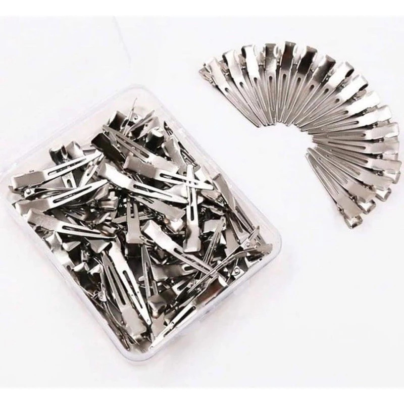Kẹp Sóng Nước Mini Kẹp Mỏ Vịt Hộp 70 chiếc làm tóc homezzdecor